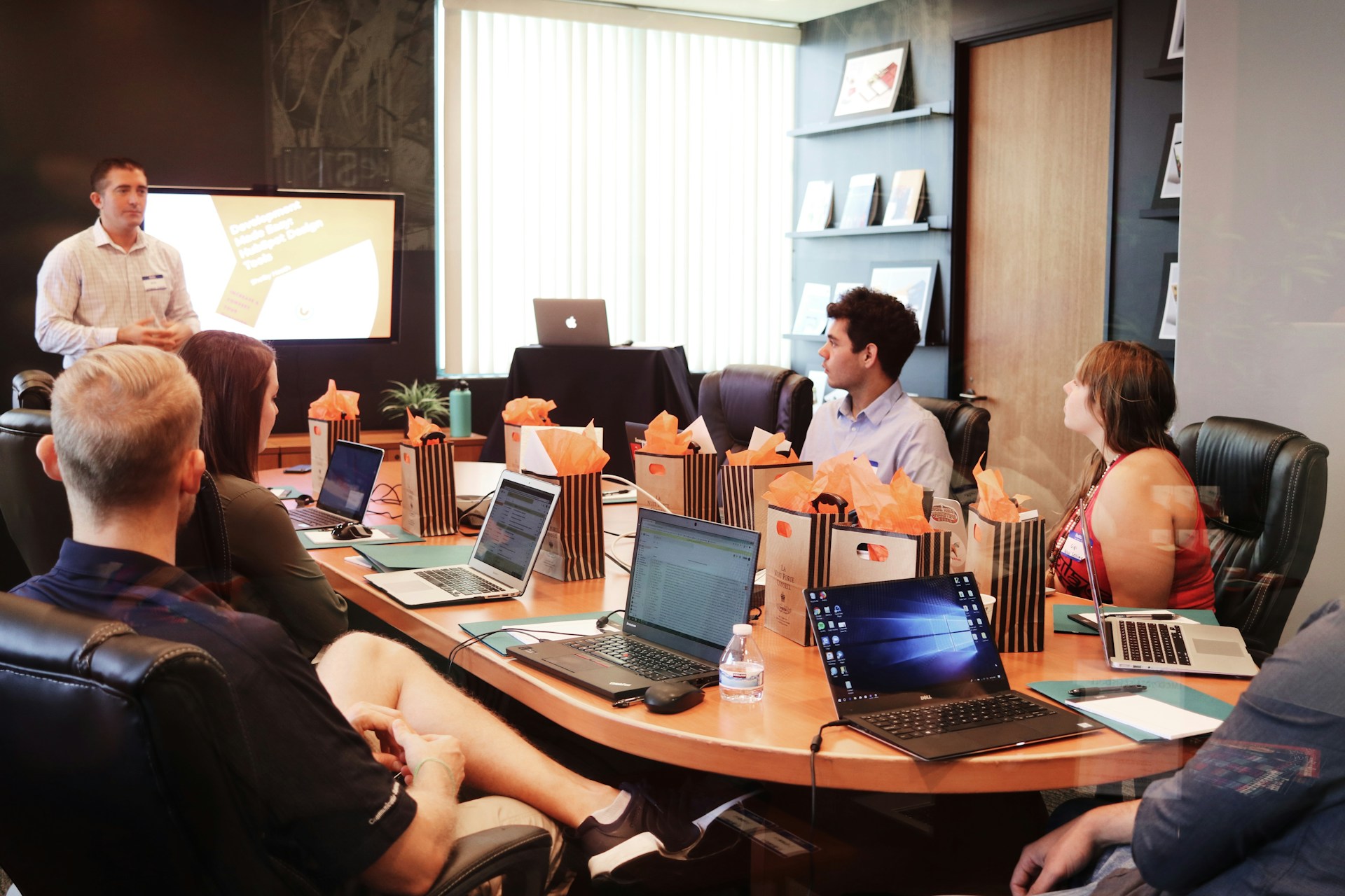 Creative review session for campaign assets at Campaign Matrix Singapore